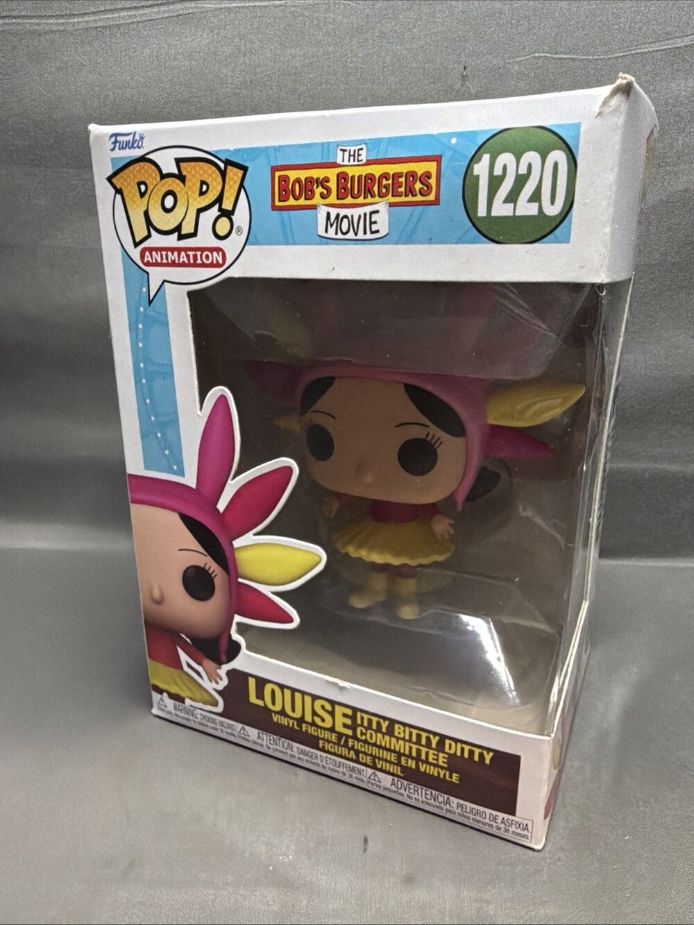 Funko Pop! Animation Bob's Burgers Movie Louise Belcher Vinyl Figure #1220